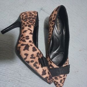 Lane Bryant Brown and Black Heels